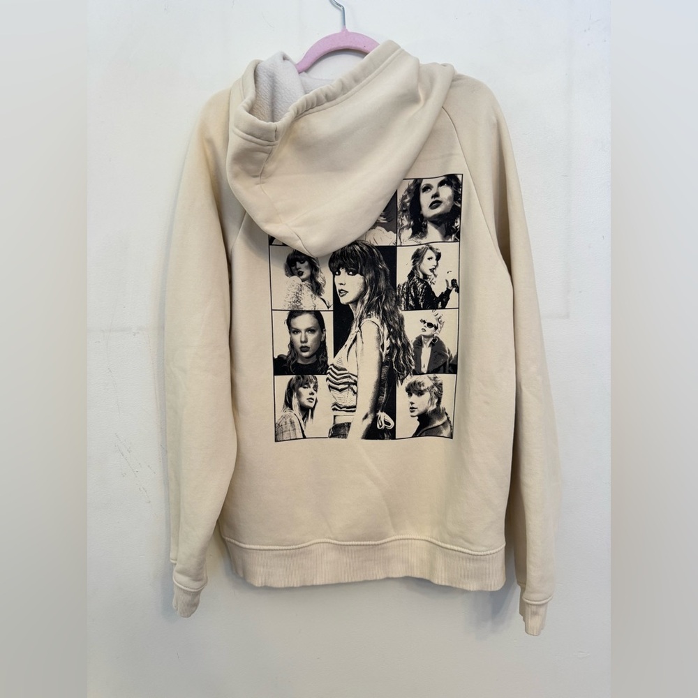 Taylor Swift Eras Tour Cream Hoodie